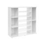 Adjustable shoe shelf, white