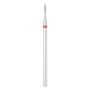 Küünefreesi otsik EXO PRO, leegikujuline, peen abrasiivsus, Ø 1,8 × 8,0 mm