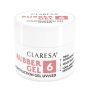 Küüneküünte geel Claresa Rubber Gel, 90 g, toon 6