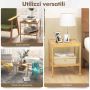 Bedside tables, 2 pcs, 40 × 40 × 45 cm