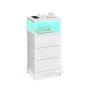 Öökapp SONGMICS BELLAH LGS303WH03, 2 sahtlit, 30 × 39,6 × 75,9 cm