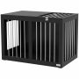 Dog cage PawHut 80x50x56.5cm., black/silver