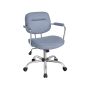Office chair, blue