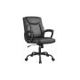 Office chair 70x66x102cm., dark gray/black