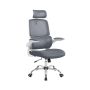 Office chair, gray/white