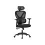 Modern office chair, black