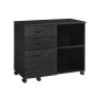 Office cabinet 40x80x66cm., black