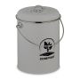 Biojäätmete konteiner Relaxdays, 5,5 l, 22 × 27 × 19 cm