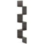 Hanging corner shelf, 5 tiers, 20 × 20 × 126 cm