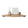 Seinale kinnitatav riiul Relaxdays 10052717_8414, 25 × 3 × 25 cm