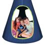 Hanging hammock for children, with a wooden tent, Ø 81.28 × 139.7 cm