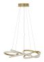 Glovy LED pendant light, integrated LED, Ø 55 × 120 cm