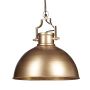 Rippvalgusti Relaxdays 10020870_259, 1 E27 lamp, Kuldne, 40,5 × 155 × 40,5 cm