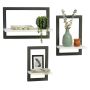 Riputatavad seinariiulid Relaxdays, 3 tk