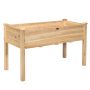Raised bed, 125 × 59 × 76 cm