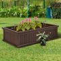 Raised bed, 48 × 24 × 12 inches