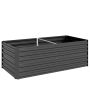 Raised bed Outsunny 180x90x59cm., dark gray