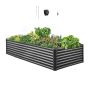 Kõrgpeenar VEVOR GM61010-H, 240 × 120 × 60 cm