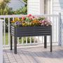 Raised planter box, with legs, 116.8 × 61 × 78.7 cm