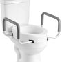 Kõrgendatud tualettiste VEVOR SC7060NA-L-4, kahe käetoega, 560 × 499 × 245 mm