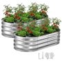 Kõrgpeenrad VEVOR YJ-ZZC006, 2 tk, 120 × 60 × 30 cm