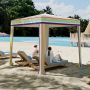 Beach tent, foldable, 200 × 200 × 223 cm