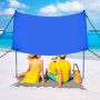 Beach Gazebo, Blue, 210 × 210 cm