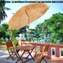 Beach umbrella, 2 parts