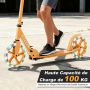 Scooter, 20 cm wheels, 3 handlebar height positions, Orange, 88 × 35 × 96 cm