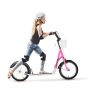 Scooter Homcom 139x58x96cm., pink/black