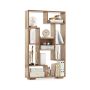 Build-in bookshelf, 11 open shelves, 70 × 120 × 20 cm