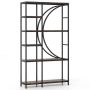 Build-in bookshelf, 6-tier, 100 × 177 × 30 cm