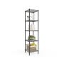 SONGMICS LGR123BH01 free-standing shelf, 5 tiers, 30 × 121 × 30 cm