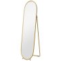 Standing mirror Homcom 40x41x160cm., gold color