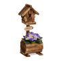 Potialusega linnumaja Relaxdays, 15 × 41 × 15 cm
