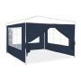 Боковые панели беседки Relaxdays 10035873.0, 4 шт, Синие, 200 × 300 см
