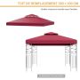 Arbour cover, double-layer, 300 × 300 cm