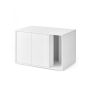 Cat house 80x50x50cm., white