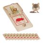 Hiirelõksud Relaxdays 10023614.0, 12 tk, 10 × 2 × 4,5 cm