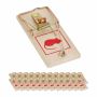 Hiirelõksud Relaxdays 10047572.0, 25 tk, 4,5 × 2 × 10 cm