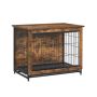 Dog cage 82.5x56x64cm., black/brown