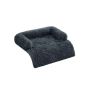 Dog bed 95x85x16cm., dark gray