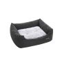 Dog bed with cushion 60 x 50 x 20 cm