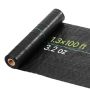 Umbrohutõkkekangas VEVOR, 1 tk, Must, 0,4 × 30,5 m