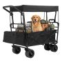 Shopping trolley, Foldable, 100 l, 120 × 57 × 110 cm