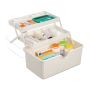 Esmaabivahendite kast Relaxdays, 7 sektsiooni, 30 × 20,5 × 21 cm