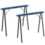 Saepukkide komplekt, 2 tk, Sinine/must, 99,5 × 36,5 × 78,5 cm