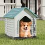 Plastic dog house, 66.5 × 52 × 60 cm
