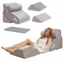 Wedge Pillow Set, 6-Piece, 60.96 × 20.32 × 8.89 cm