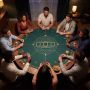 Poker mat, up to 8 players